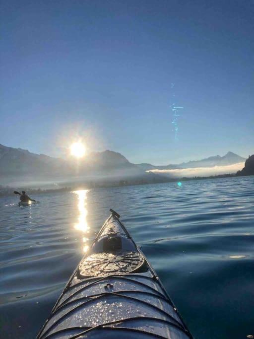 Chalet Mignon - Your Vacation Oasis At Lake Brienz Bönigen Buitenkant foto
