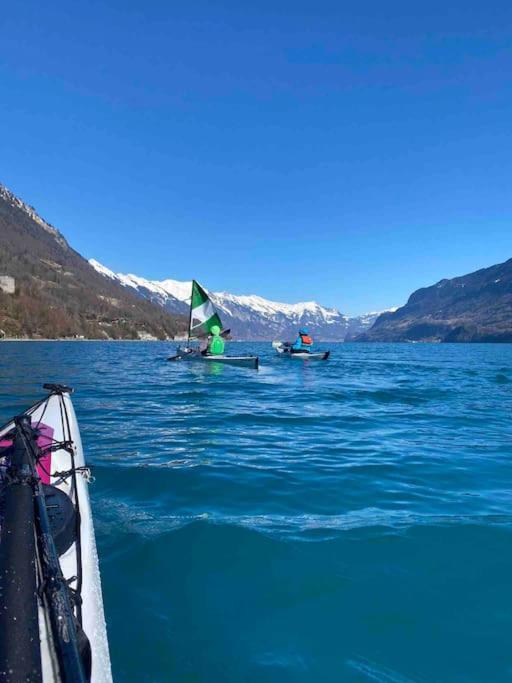 Chalet Mignon - Your Vacation Oasis At Lake Brienz Bönigen Buitenkant foto