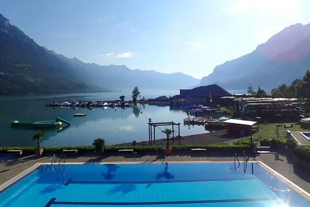 Chalet Mignon - Your Vacation Oasis At Lake Brienz Bönigen Buitenkant foto