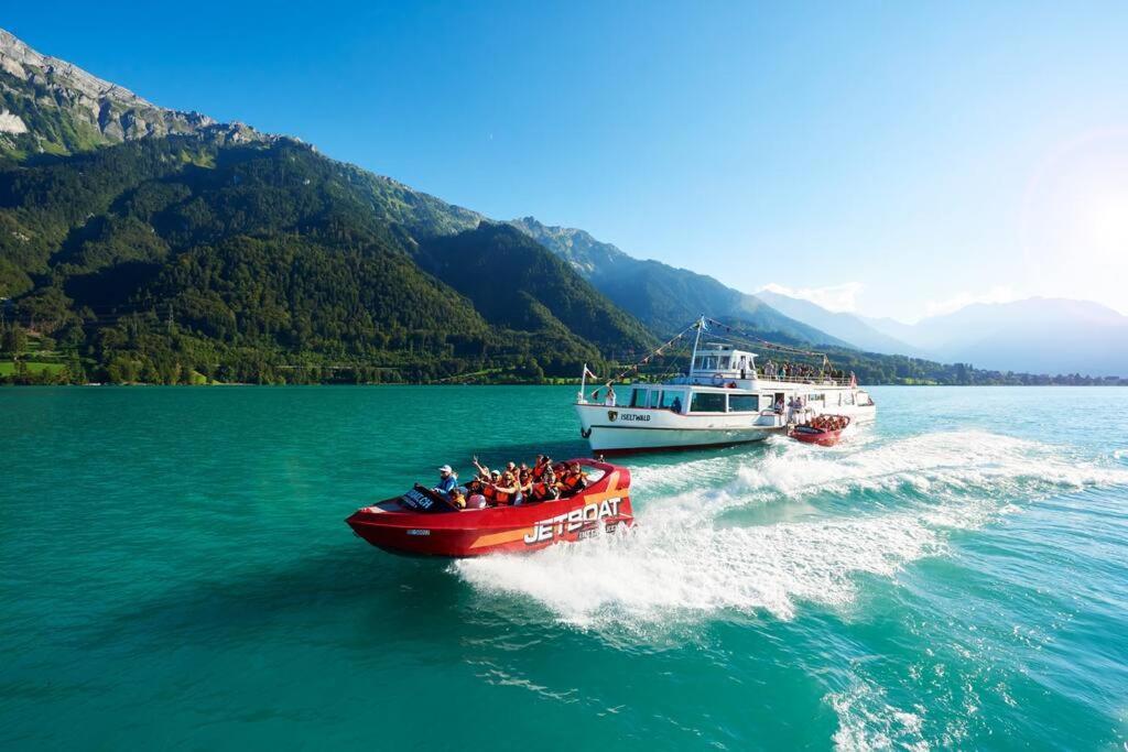 Chalet Mignon - Your Vacation Oasis At Lake Brienz Bönigen Buitenkant foto