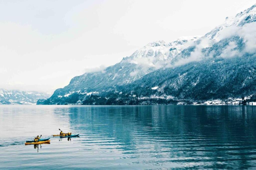 Chalet Mignon - Your Vacation Oasis At Lake Brienz Bönigen Buitenkant foto